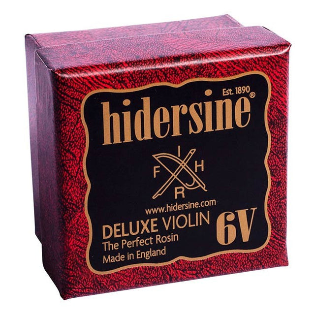 Hidersine HR-6V-10 10 pack Deluxe rosin for violin - dark/soft - large size