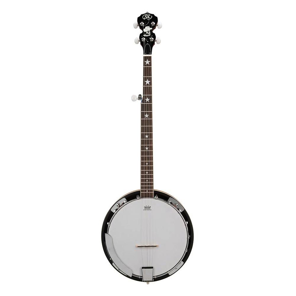 SX BJ405 5-snarige banjo met tas
