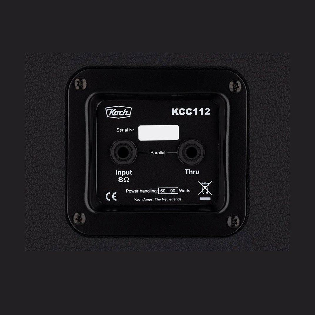 Koch KCC112/BS90 Speaker Cabinet – 1x12" 90W Gitaarcabinet met Zilver Speakerdoek