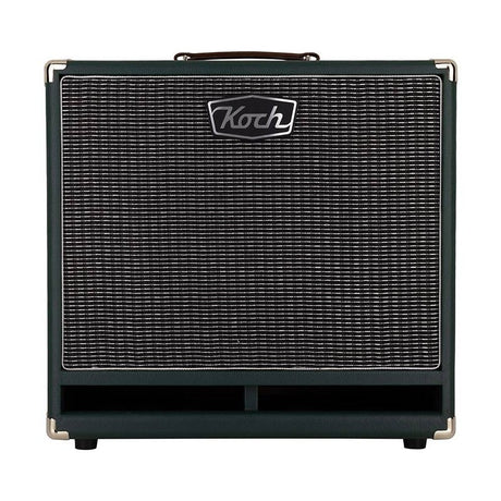 Koch KCC112/GS60 Speaker Cabinet – 1x12" 60W Gitaarcabinet in Groen met Zilveren Speakerdoek