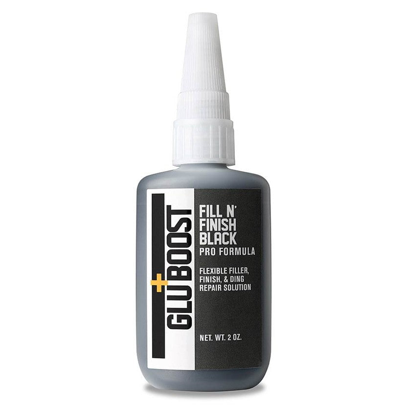 GluBoost GBFNFBLK Fill n’ Finish Black – Zwarte Cyanoacrylaat Afwerkingslijm 59ml