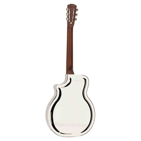 Royall TMP14CSC/NI Tampa Cut SC Tricone Resonator 14-Fret – Bell Brass, Nickel, Lipstick PU, Softcase