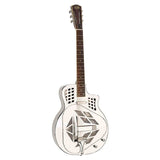Royall TMP14CSC/NI Tampa Cut SC Tricone Resonator 14-Fret – Bell Brass, Nickel, Lipstick PU, Softcase