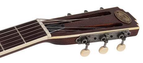 Royall TWE14SC/RE West End SC Resonator 14-Fret – Bell Brass, Heavy Relic, Biscuit Cone, Softcase
