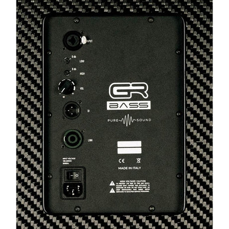 GR Bass AT210V-800AC AeroTech Series Actieve Speaker Cabinet – 2x10" 800W Carbon Fiber