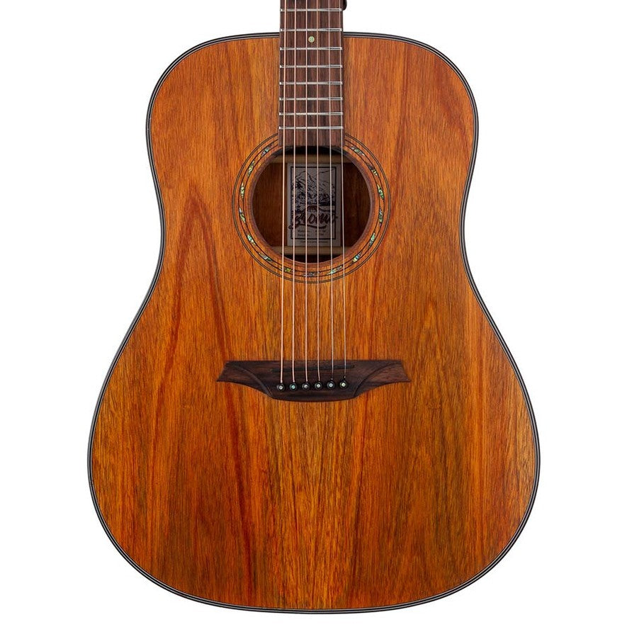 Bromo BAT1M Tahoma Series Mahonie dreadnought akoestische western gitaar