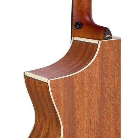 Bromo BAA4CE auditorium naturel semi akoestische western gitaar