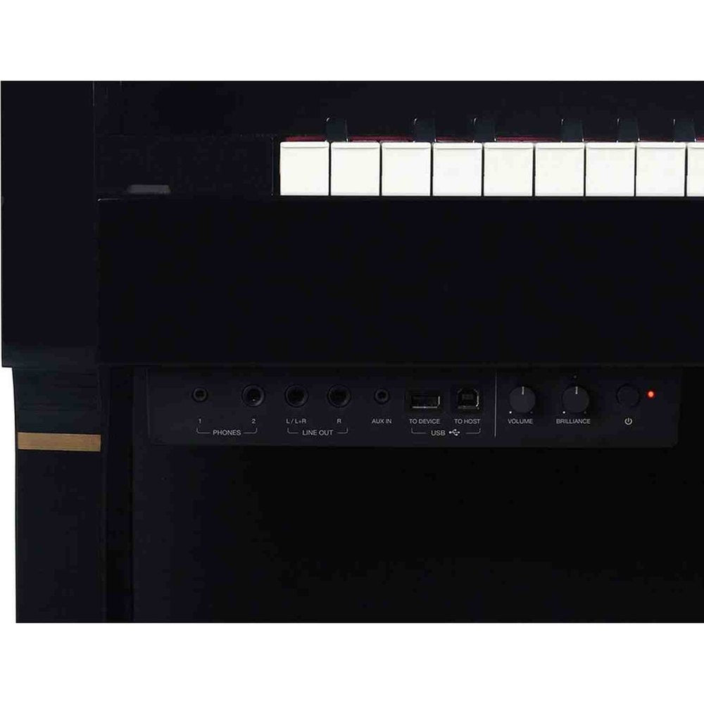 Medeli UP805/GBK Digitale upright piano hoogglans zwart