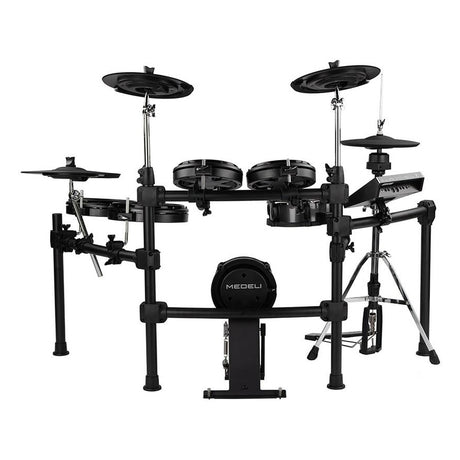 Medeli MZ725 Elektrisch Drumstel – All Mesh Head met Dubbele Crash en Floortom