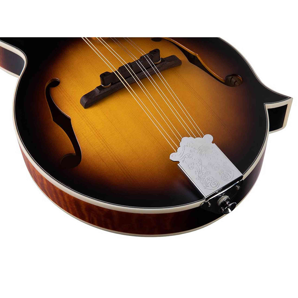 SX SMF740VS F-Style Mandoline – Massief Gesneden Sparren Top, 29 Frets & Vintage Sunburst