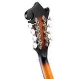 SX SMF740VS F-Style Mandoline – Massief Gesneden Sparren Top, 29 Frets & Vintage Sunburst