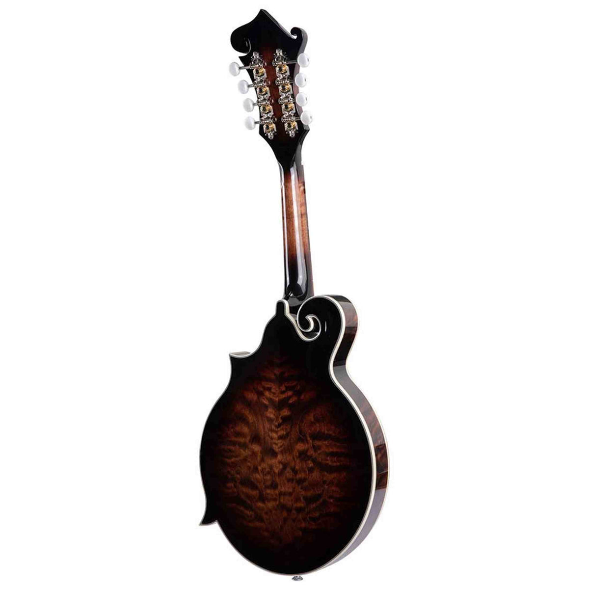 SX SMF760VS F-Style Mandoline – Massief Gesneden Sparren Top, Hoogglans Afwerking & 29 Frets
