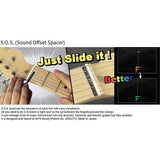Hosco SOS-CG1 Sound Offset Spacer S.O.S. voor Klassieke Gitaar