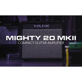 NUX MIGHTY-20MK2 20 watt Mighty Series gitaarversterker met DSP, Looper, Tuner, Amp modeling