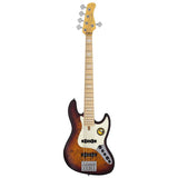 Sire V7 SR5/TSS Marcus Miller Reissue swamp ash 5-snarige actieve basgitaar Tobacco Sunburst Satin