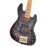 Sire V10 5/TBKS Marcus Miller 5-snarige actieve basgitaar Transparent Black Satin