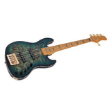 Sire V10 5/TGRS Marcus Miller 5-snarige actieve basgitaar Transparent Green Satin