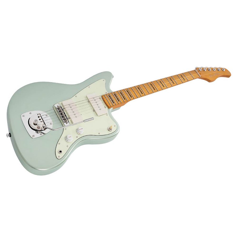 Sire Guitars J5/SGM Mahonie elektrische gitaar J-stijl, surf groen metallic