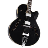Sire Guitars H7F/BK Elektrische archtop gitaar, zwart