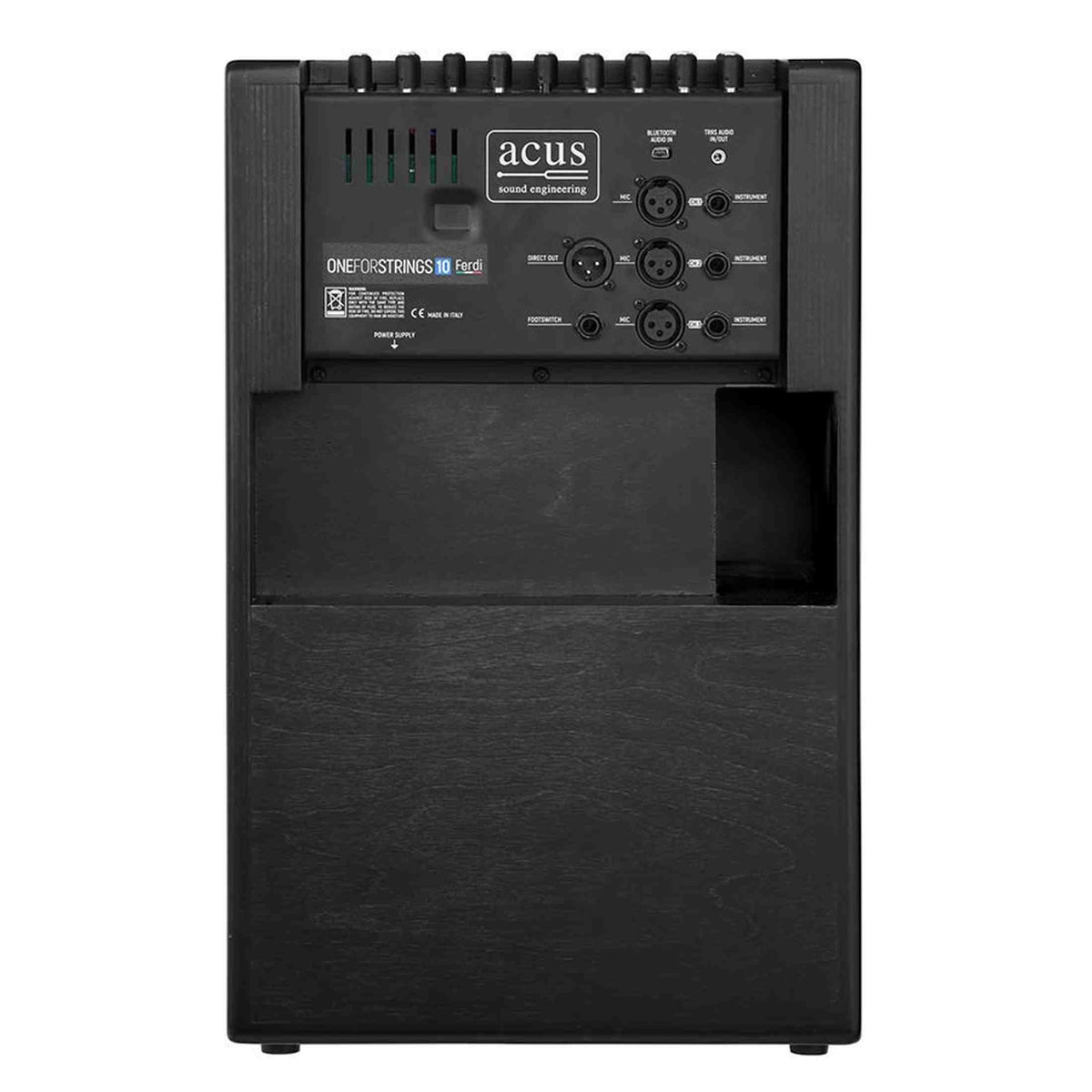 Acus ONE-10F BK akoestische instrumentenversterker 250W 3 kanalen zwart