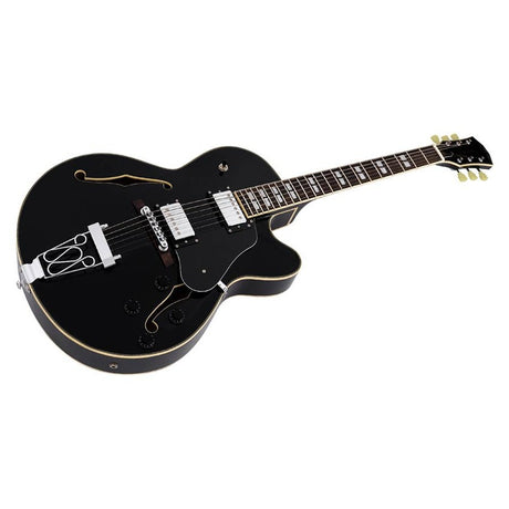 Sire Guitars H7F/BK Elektrische archtop gitaar, zwart
