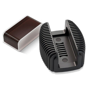 D'Addario DRGBK-VR300 rosin guard with dark rosin, oblong