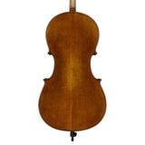 Rudolph RC-1578-A cello 7/8, volledig massief, olie lak met lichtbruine antieke afwerking, Europees hout