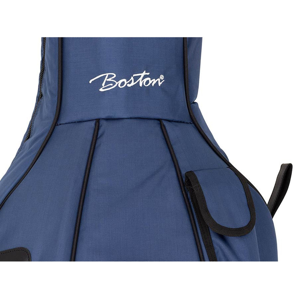 Boston CT-334 cello bag 3/4, blue, 23mm padded, resistant nylon cover, 2 straps, various pockets