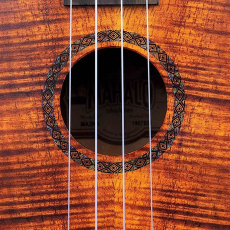 Mahalo MA2KA Artist Elite Series Concert Ukulele Flame Koa