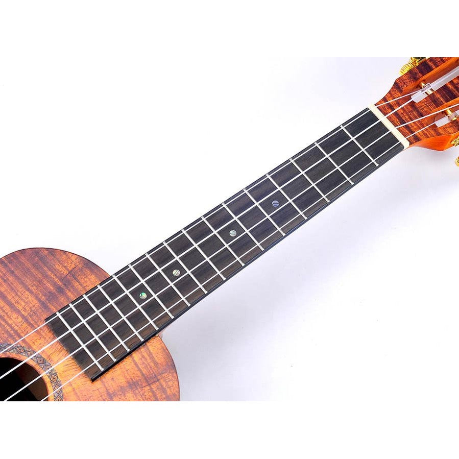 Mahalo MA2KA Artist Elite Series Concert Ukulele Flame Koa