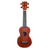 Mahalo MJ1VTTBR Java Series Sopraan Ukulele Transparant Bruin