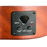 Mahalo MJ4VTTBR Java Series Bariton Ukulele Transparant Bruin