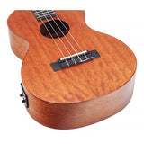 Mahalo MJ4VTTBR Java Series Bariton Ukulele Transparant Bruin