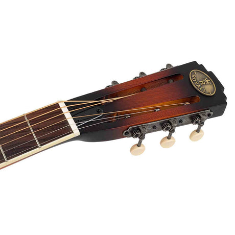 Royall DLT12SC/DSB Delta SC Tricone Resonator 12-Fret – Mahonie, Sunburst, Lipstick PU, Softcase