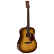 Richwood HSD-40-SB Heritage Series Dreadnought massief sparren bovenblad edge sunburst