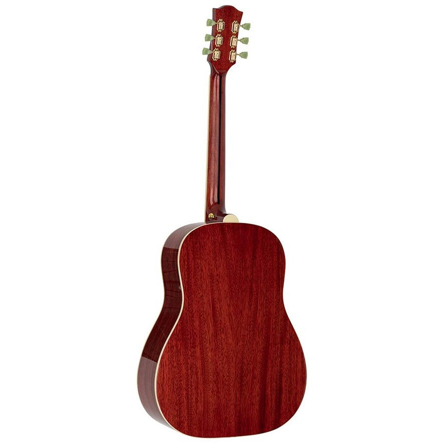 Richwood HSDS-42-TRD Heritage Series dreadnought akoestische western gitaar rood