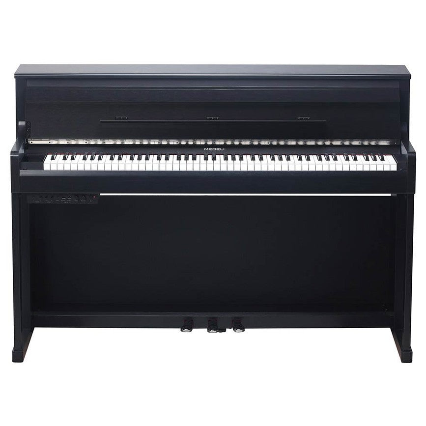 Medeli UP605/BK Digitale upright piano satijn zwart