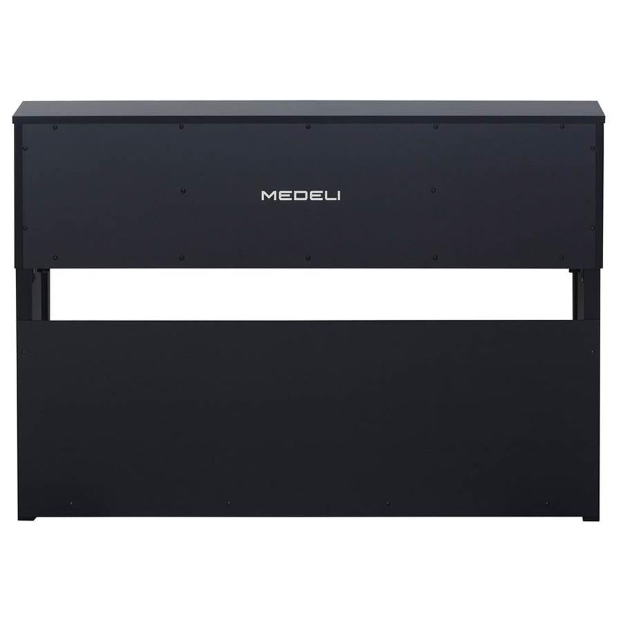 Medeli UP605/BK Digitale upright piano satijn zwart
