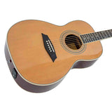 Sire A3PSNT Larry Carlton akoestische parlor gitaar – solid top, SIB elektronica, Natural