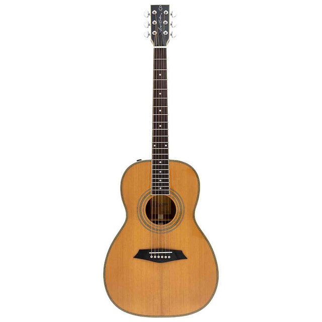 Sire A4PSNT Larry Carlton akoestische parlor gitaar – solid top, SIB elektronica, Natural