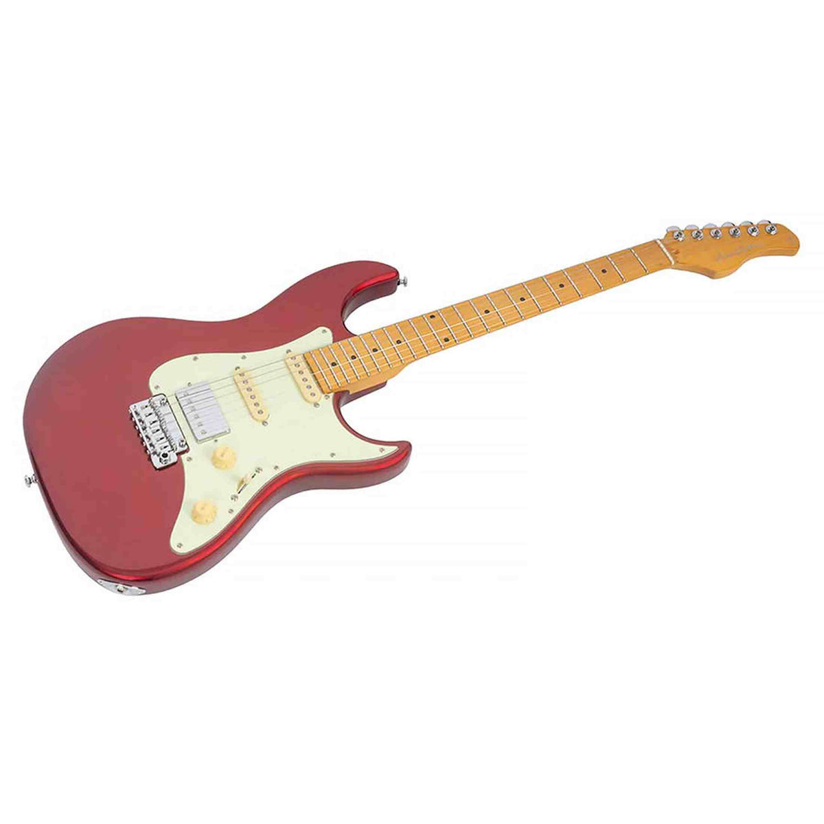 Sire S5 HSS/CAR Larry Carlton elektrische gitaar – S-Style, alder body, Candy Apple Red, HSS-configuratie