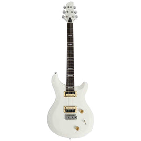 Sire Q3/AWH Larry Carlton elektrische gitaar – Q-Style, mahonie body, Antique White, HH-configuratie, coil-split, 22 frets
