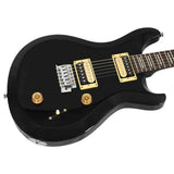 Sire Q3/BK Larry Carlton elektrische gitaar – Q-Style, mahonie body, Black, HH-configuratie, coil-split, 22 frets
