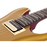 Sire Guitars Q7/MGO Series Larry Carlton mahonie elektrische gitaar metallic goud