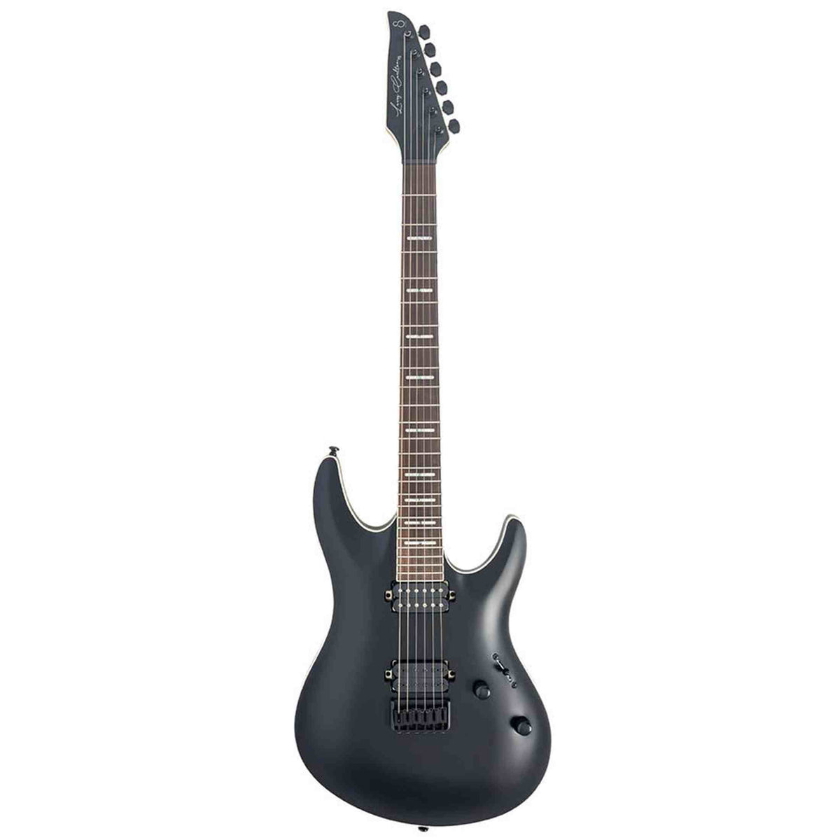 Sire Y5/BKS Larry Carlton elektrische gitaar – alder body, HH-configuratie, Black Satin