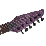Sire Guitars Y10/PSP Y Series Larry Carlton alder elektrische gitaar paars glitter