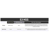 Sire S3N HSS/MGO New Gen Larry Carlton elektrische gitaar – S-Style, Metallic Gold, HSS-configuratie, stainless steel frets