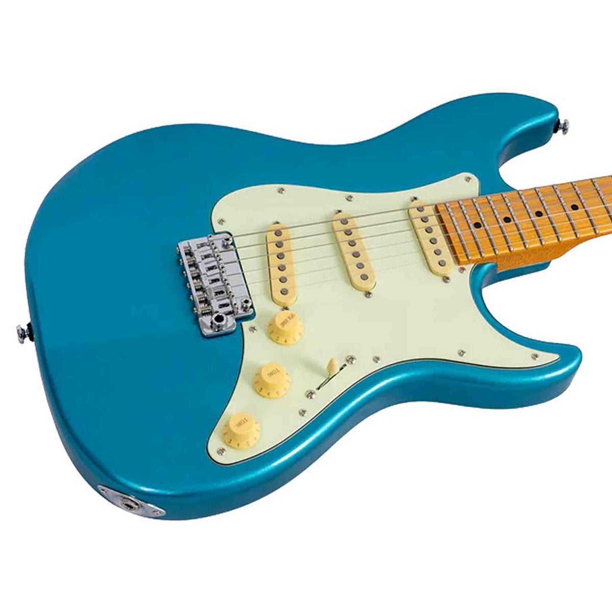 Sire S7N/TP New Gen Larry Carlton elektrische gitaar – S-Style, alder body, Tide Pool, HSS-configuratie, stainless steel frets