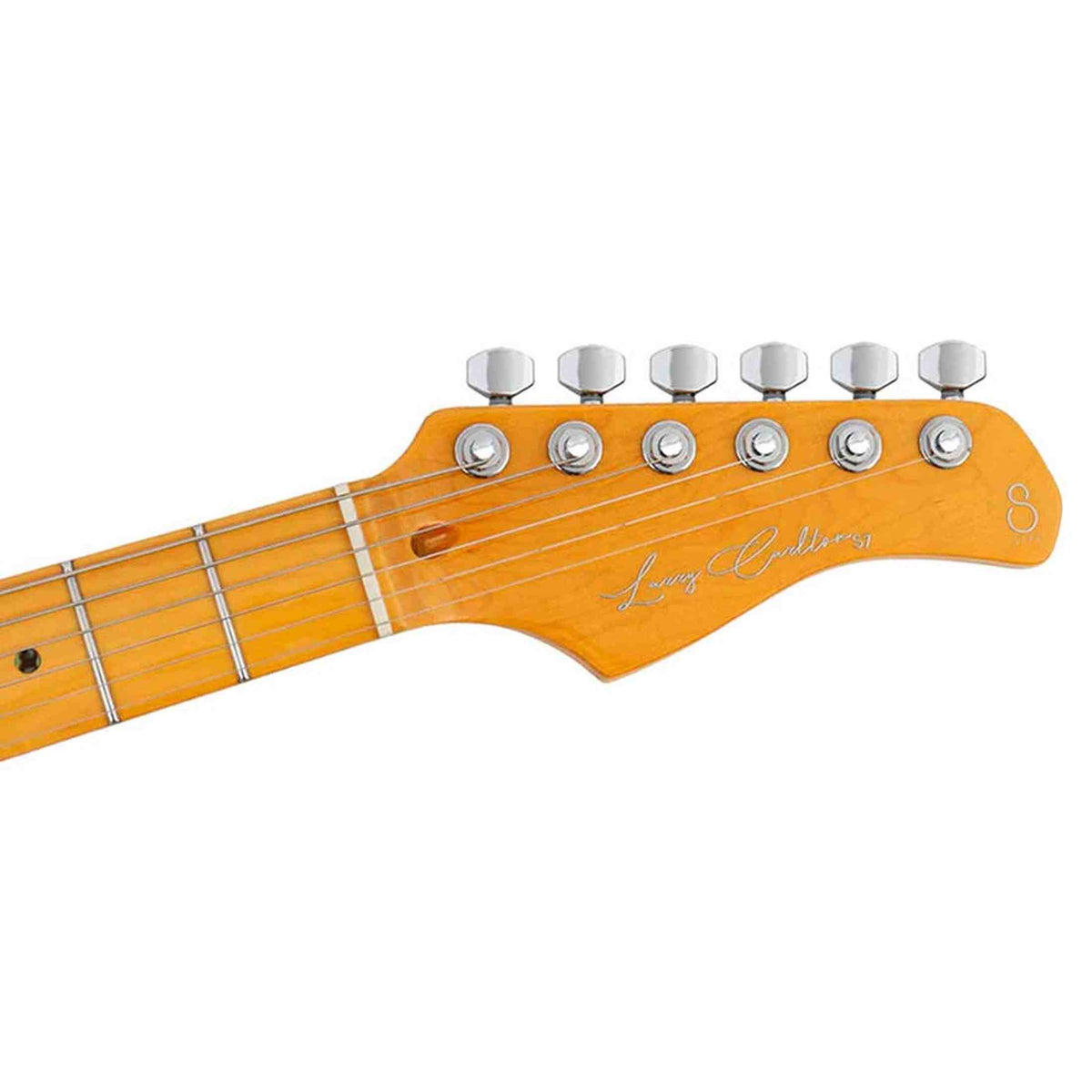 Sire S7N/WH New Gen Larry Carlton elektrische gitaar – S-Style, alder body, White, HSS-configuratie, stainless steel frets