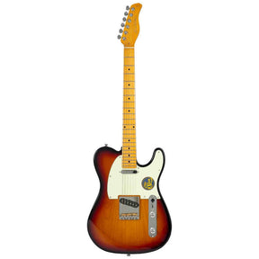 Sire T7N/3TS elektrische gitaar – T-Style, North American Alder, 3-Tone Sunburst, stainless frets, locking tuners